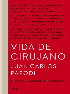 cover image of Vida de cirujano